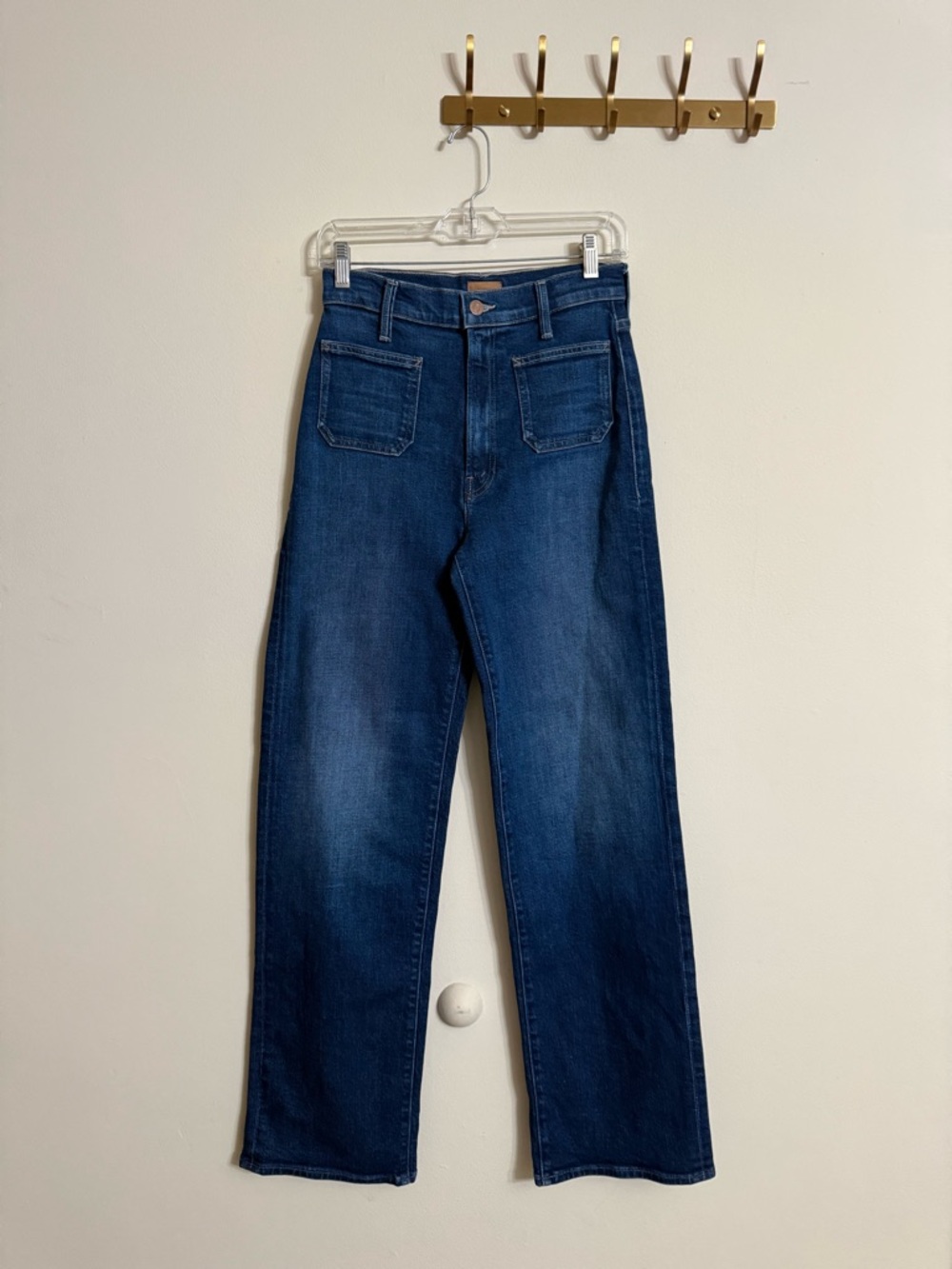 MOTHER Patch Pocket Rambler Zip Sneak These Boots Are Made For Walking Jeans 26